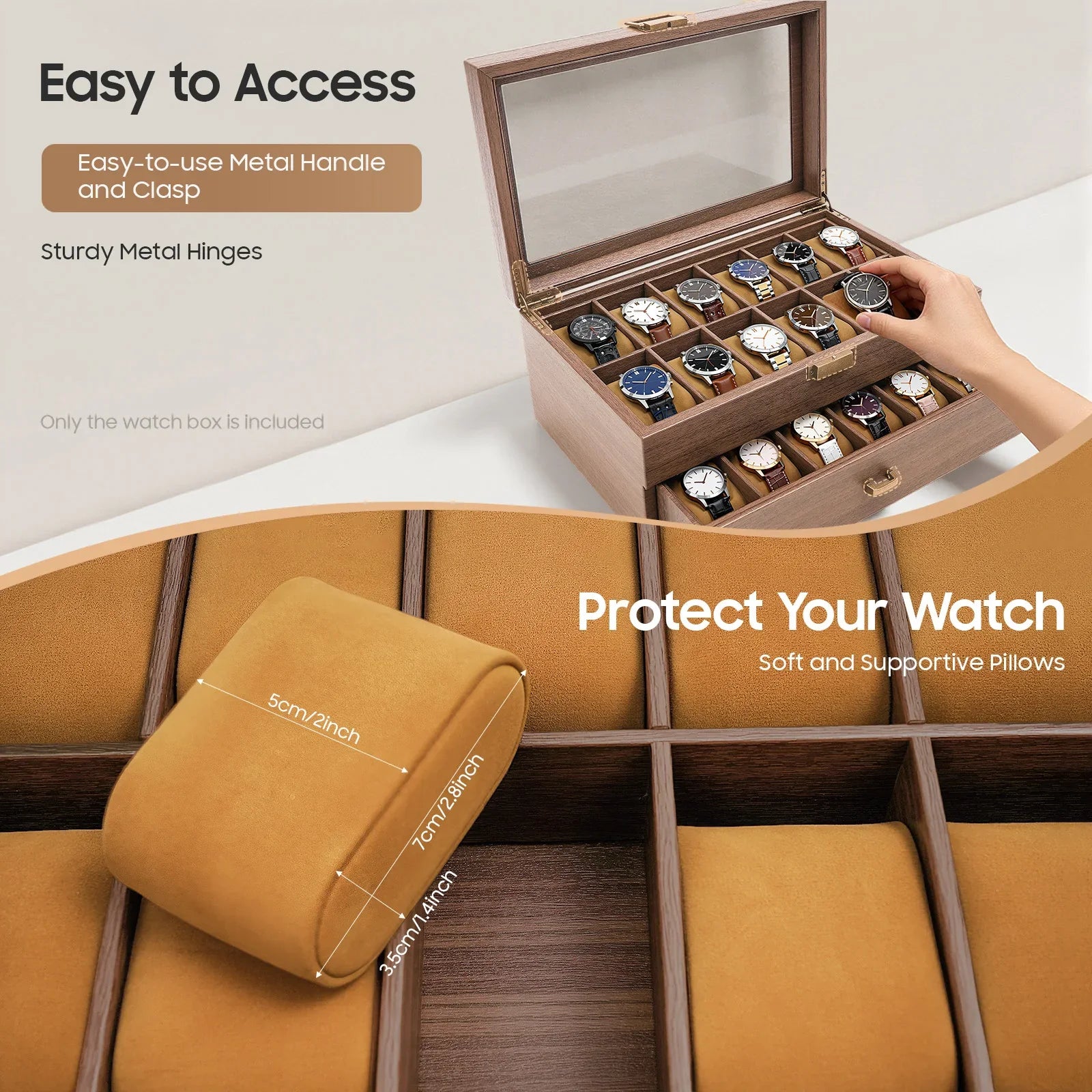 Luxury Watch Organiser Box