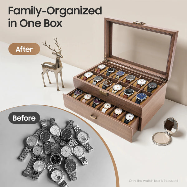 Luxury Watch Organizer Box
