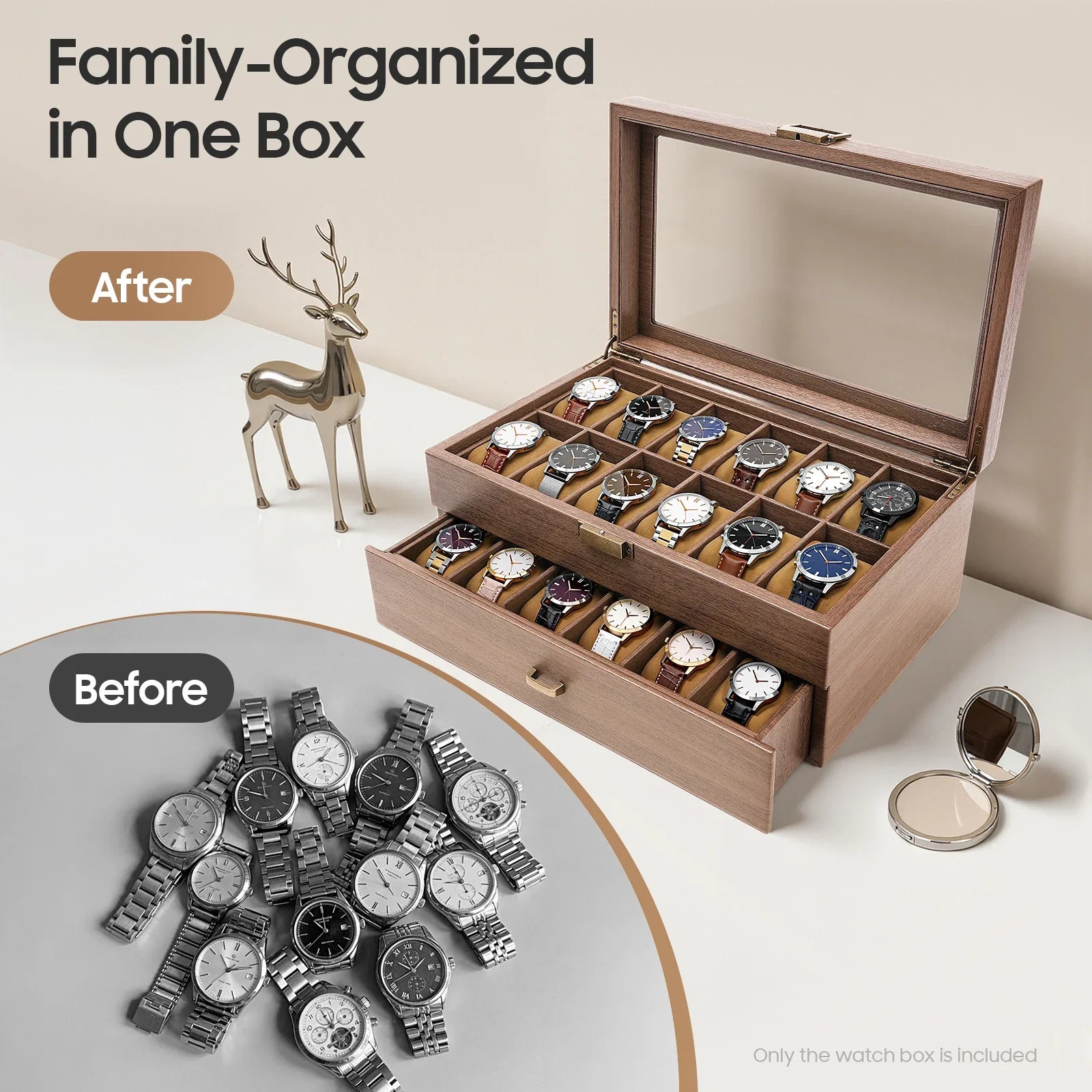 Luxury Watch Organiser Box